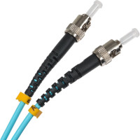 Оптический шнур Cabeus duplex lc-st 50/125 mm om3 10м lszh FOP-50-LC-ST-10m