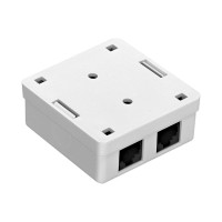 Внешняя двойная розетка ExeGate SM2-RJ45-C6 RJ-45 кат.6 UTP Krone 110 292845