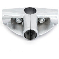 Соединитель 4-х труб Palladium угловой, с 2-мя площадками для полок JF-27 BH CP 115825