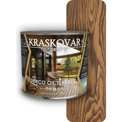 Масло для террас Kraskovar Deco Oil Terrace 1602