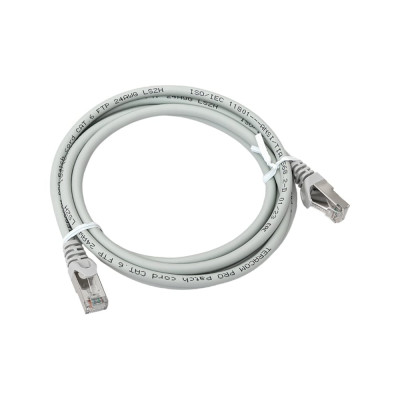 Патч корд EKF teracom pro TRP-6FTP-LSH-2M-GY