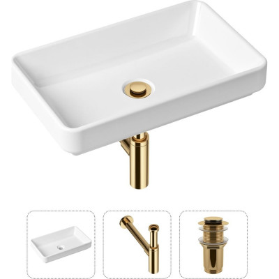 Накладная раковина для ванной Lavinia Boho Bathroom Sink Slim 21520147