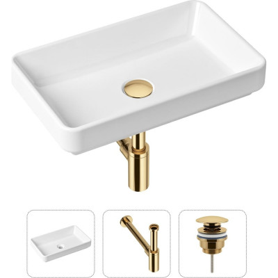 Накладная раковина для ванной Lavinia Boho Bathroom Sink Slim 21520118