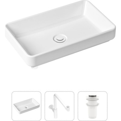 Накладная раковина для ванной Lavinia Boho Bathroom Sink Slim 21520161