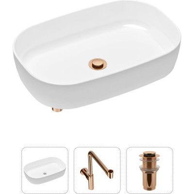 Накладная раковина для ванной Lavinia Boho Bathroom Sink Slim 21520105