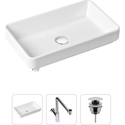 Накладная раковина для ванной Lavinia Boho Bathroom Sink Slim 21520154