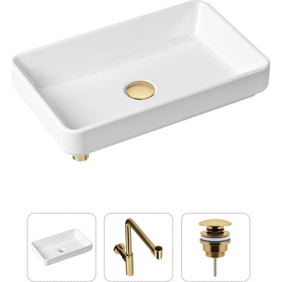 Накладная раковина для ванной Lavinia Boho Bathroom Sink Slim 21520158