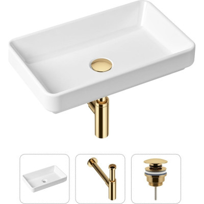 Накладная раковина для ванной Lavinia Boho Bathroom Sink Slim 21520148