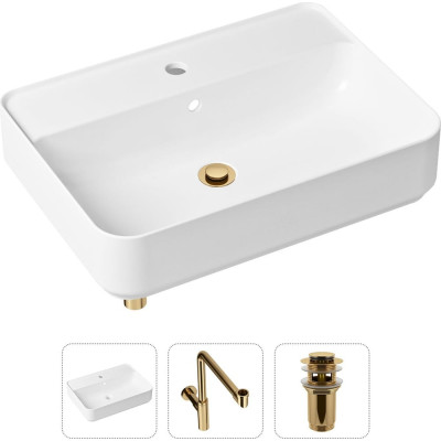 Накладная раковина для ванной Lavinia Boho Bathroom Sink Slim 21520373