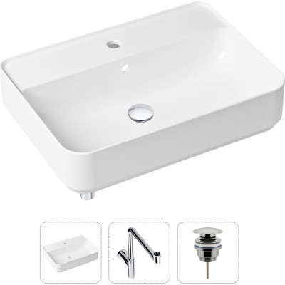 Накладная раковина для ванной Lavinia Boho Bathroom Sink Slim 21520370