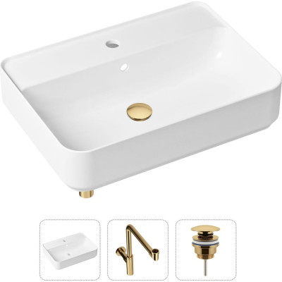 Накладная раковина для ванной Lavinia Boho Bathroom Sink Slim 21520374