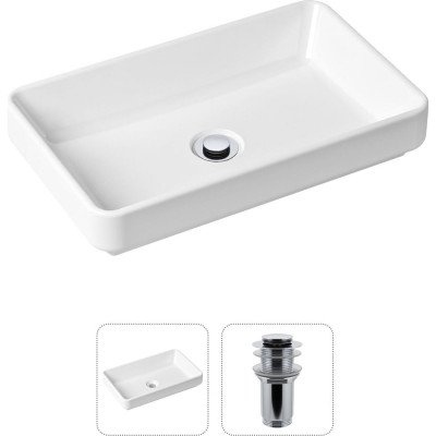 Накладная раковина для ванной Lavinia Boho Bathroom Sink Slim 21520808