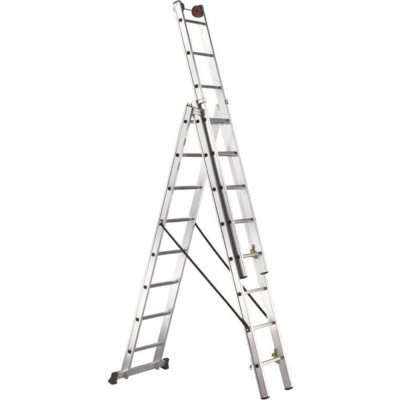 Трехсекционная лестница Svelt euro e3 - 3x16 ступеней SCE30050