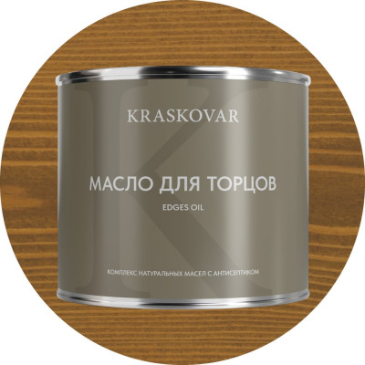 Масло для торцов Kraskovar Дуб 2,2л 1651