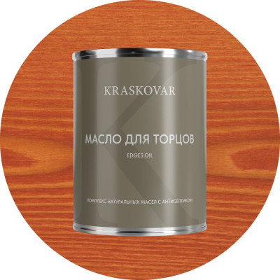 Масло для торцов Kraskovar Махагон 0,75л 1645