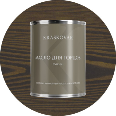 Масло для торцов Kraskovar Графит 0,75л 1642