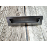 Ручка с зацепом для раздвижных дверей MORELLI MHS128 SC цвет матовый хром 9014508
