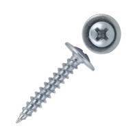 Саморез с прессшайбой МЕТАЛЛСЕРВИС 4,2x13 острый, цинк, 1 кг, ведро мс 1250466