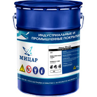 Эмаль Мицар ХВ-124 белый, 5 кг, УТ000012945