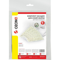 Комплект насадок из микрофибры для робота-пылесоса, 6 шт OZONE MP-R179