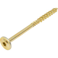 Шурупы Simpson Schmid StarDrive GPR 8.0x120/54 TK TX40 жёлтый цинк, тарелка, 50 шт. 5833740801200070