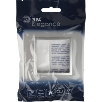 Рамка для розеток и выключателей ЭРА Elegance 14501103 Classic, на 1 пост, алюминий Б0060573