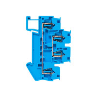 Двойная пружинная клеммная колодка EKF JXB-ST-2.5 24А синяя (37 шт.) plc-jxb-st-2.5-4-2-blue