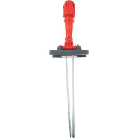 Металлический держатель-рамка  для плоских мопов с карманами Uctem-Plas 100 см голубой NT184