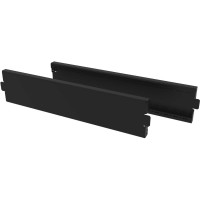 Боковые элементы цоколя УЗОЛА 200 мм RS52 00.80 RAL7021 (2шт.) UR13625210080