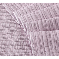 Покрывало Arya Home с сумкой 180x240 - 50x70+5 waves лиловый 8680943228666
