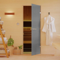 Дверь DoorWood графит матовый. 1800x700 мм DW03551