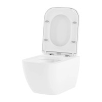 Подвесной унитаз Lavinia Boho One Compacto в комплекте 2 в 1 21010003