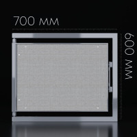 Люк под плитку Shagma 700x600 мм ЛС700х600В