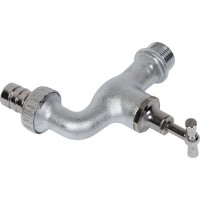 Водоразборный кран со штуцером ITAP хром матовый, 3/4" 3550034S 355(3/4")S