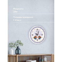 Часы Мелодия Света 6485 28W WT+GR 000028219