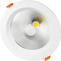 Светильник потолочный встраиваемый светодиодный "Даунлайт" LED DCL-01-050 50 Вт, 4000 К, 80 Ra, IP20, прозрачный рассеиватель TDM ELECTRIC SQ0369-0408