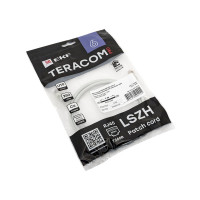 Неэкранированный патч-корд EKF teracom pro cat.6 utp оболочка lszh серый (1,0м) TRP-6UTP-LSH-1M-GY