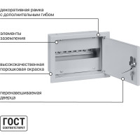 Щит TDM ELECTRIC ЩРВ-12 (215х280х120) Народный SQ0905-2710