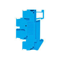 Двойная пружинная клеммная колодка EKF JXB-ST-2.5 24А синяя (37 шт.) plc-jxb-st-2.5-4-2-blue