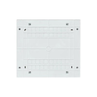 Слаботочный навесной щит EKF "Unix" белая дверь 2 габарит увеличенный IP41 PROxima ux-2m-nw-xl