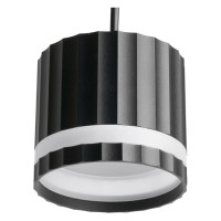 Потолочный светильник FERON barrel hl3698 olympus levitation 12w, 230v, gx53, черный, на подвесе 1,7 м, 48684
