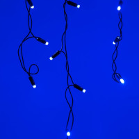 Светодиодная гирлянда Ardecoled ARD-EDGE-CLASSIC-2400x600-BLACK-88LED-STD BLUE 026009