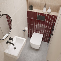 Инсталляция для приставного унитаза в комплекте 2 в 1 Lavinia Boho RelFix 77030028