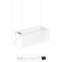 Акриловая ванна 160х80 Lavinia Boho Catani в наборе 4 в 1 S2-371216PR