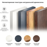 Настенная cтолешница для раковины Wellsee Genuine Tree 162013000