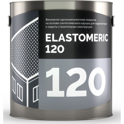 Мастика для кровли Elastomeric Systems 3 кг, белый финиш elastomeric-120 1200001