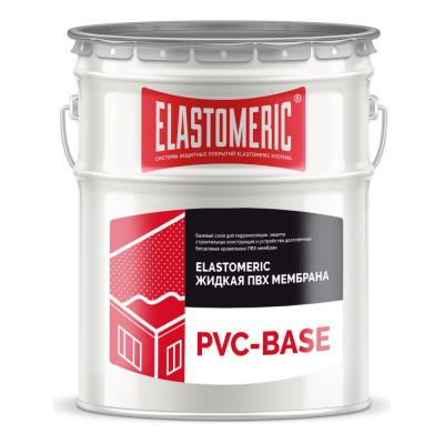 Elastomeric Systems Жидкая пвх-мембрана 20кг. серая elastomeric pvc-base 201003