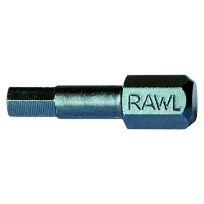 Шестигранные биты RAWLPLUG RT-BIT-HEX4/25