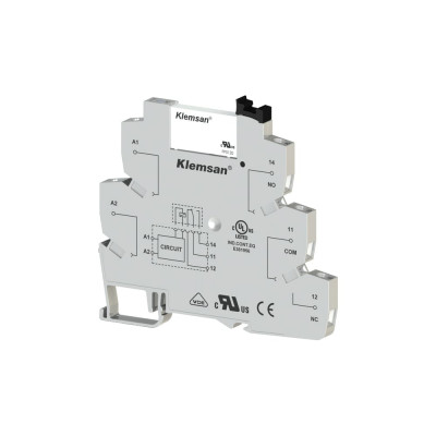 Klemsan KPR-SCE-230VAC/DC-1C Интерфейсное реле 6A 0.0.0.2.70850