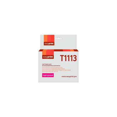 Картридж для Epson Stylus Photo R390, RX690, EasyPrint T0813, T1113 IE-T1113